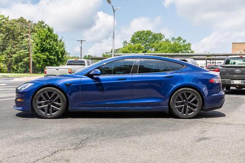 Blue 2021 Tesla Model S Long Range