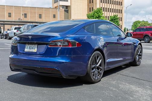 Blue 2021 Tesla Model S Long Range