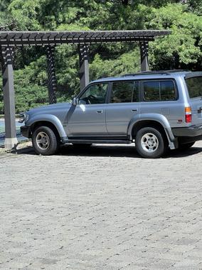 Silver 1997 Toyota Land Cruiser Base