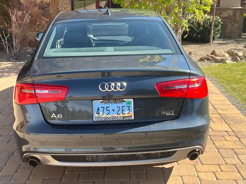Green 2015 Audi A6 3.0T Prestige