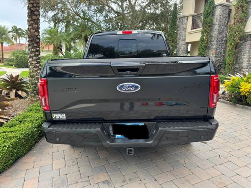 Black 2017 Ford F-150 Lariat