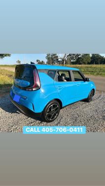 Blue 2024 Kia Soul EX