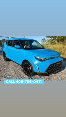 Blue 2024 Kia Soul EX