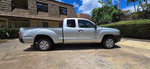 Silver 2010 Toyota Tacoma Access Cab