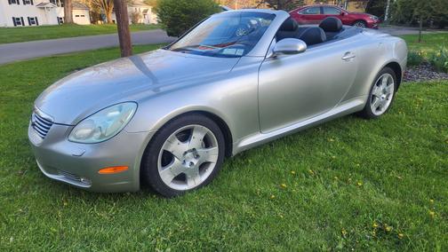 Silver 2005 Lexus SC 430 Base