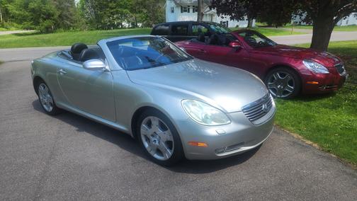 Silver 2005 Lexus SC 430 Base