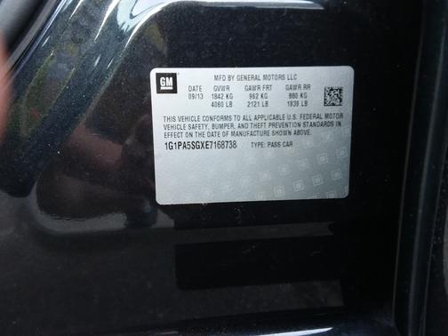 2014 Chevrolet Cruze LS