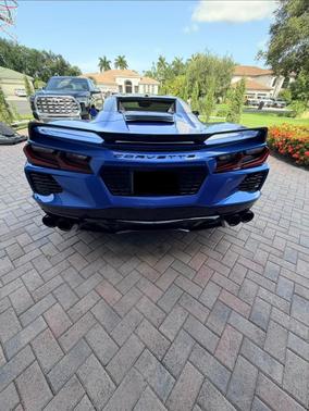 Blue 2024 Chevrolet Corvette Stingray w/3LT