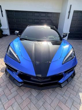 Blue 2024 Chevrolet Corvette Stingray w/3LT