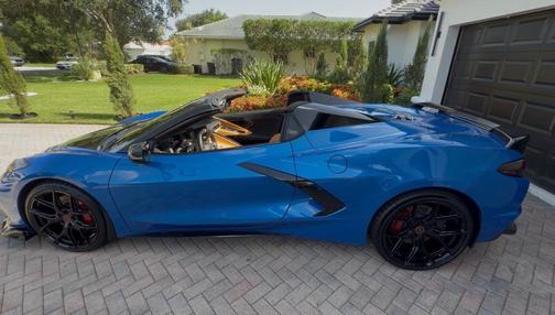 Blue 2024 Chevrolet Corvette Stingray w/3LT