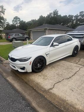 White 2018 BMW M4 Base