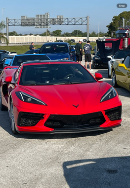 Red 2020 Chevrolet Corvette Stingray w/2LT