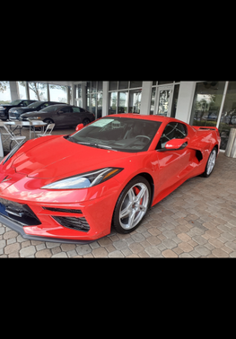 Red 2020 Chevrolet Corvette Stingray w/2LT