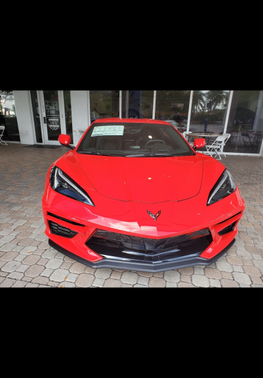 Red 2020 Chevrolet Corvette Stingray w/2LT