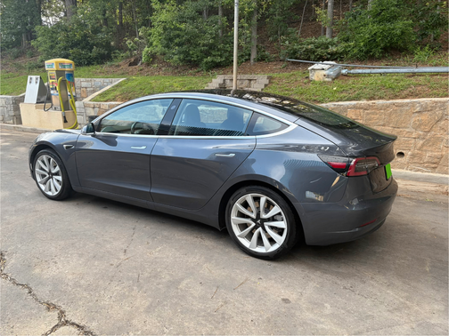 Gray 2018 Tesla Model 3 Long Range
