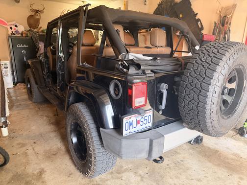 Black 2011 Jeep Wrangler Unlimited Sahara