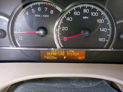 White 2009 Cadillac STS V6