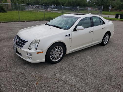 White 2009 Cadillac STS V6