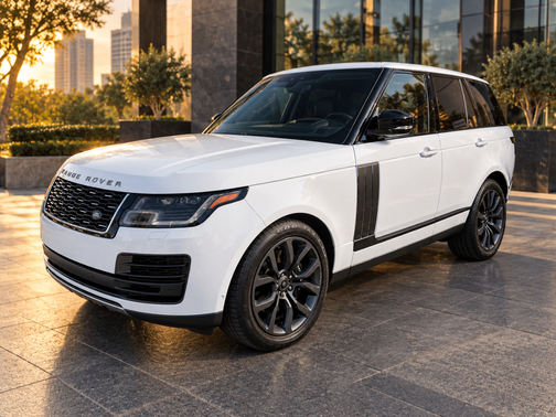 White 2018 Land Rover Range Rover 5.0L Supercharged SV Autobiography Dynamic