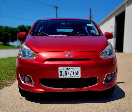 Red 2015 Mitsubishi Mirage ES