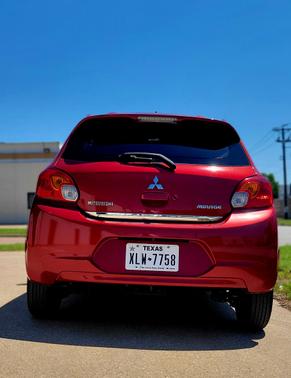 Red 2015 Mitsubishi Mirage ES