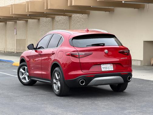 Red 2021 Alfa Romeo Stelvio Base