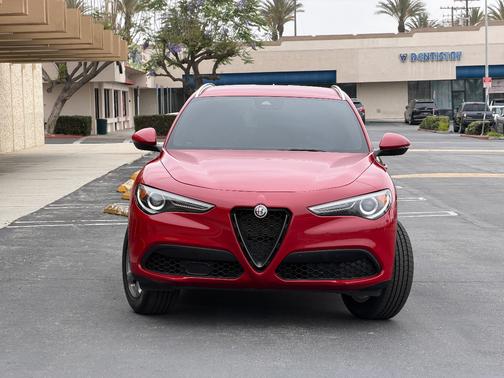 Red 2021 Alfa Romeo Stelvio Base