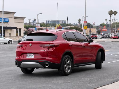 Red 2021 Alfa Romeo Stelvio Base