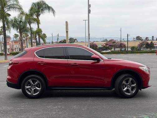 Red 2021 Alfa Romeo Stelvio Base
