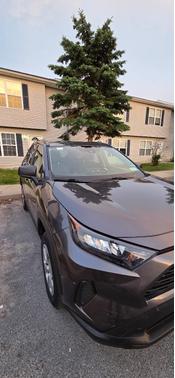 Gray 2021 Toyota RAV4 LE