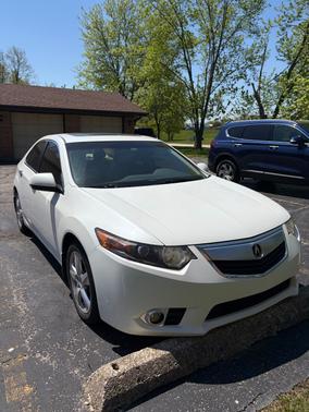 White 2013 Acura TSX Technology