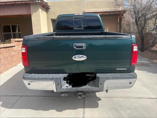 Green 2012 Ford F-250 Lariat