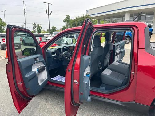 Red 2025 Ford Maverick XLT