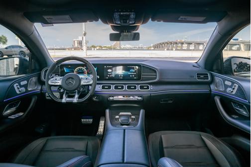 Blue 2021 Mercedes-Benz AMG GLE 53 4MATIC Coupe