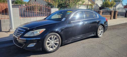 Black 2013 Hyundai Genesis 3.8