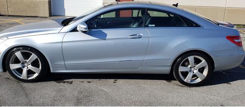 Blue 2013 Mercedes-Benz E-Class E 350