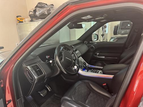 Red 2022 Land Rover Range Rover Sport SVR Carbon Edition