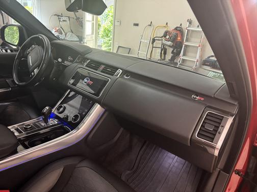 Red 2022 Land Rover Range Rover Sport SVR Carbon Edition