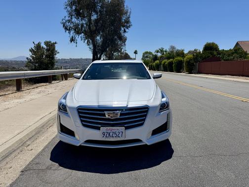 White 2017 Cadillac CTS 3.6L Luxury