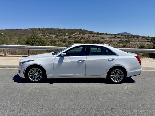 White 2017 Cadillac CTS 3.6L Luxury
