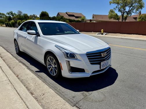White 2017 Cadillac CTS 3.6L Luxury