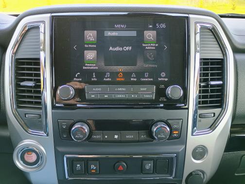 Red 2020 Nissan Titan SV