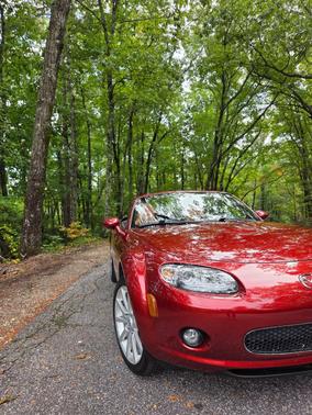 Red 2008 Mazda MX-5 Miata Grand Touring Hardtop Convertible