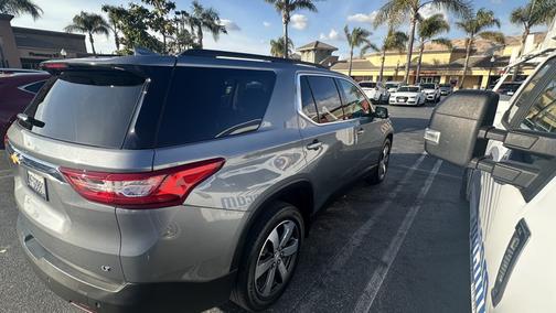 Gray 2021 Chevrolet Traverse LT Leather