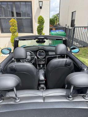 Blue 2020 MINI Convertible Cooper