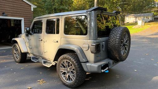 Gray 2023 Jeep Wrangler 4xe Sahara High Altitude