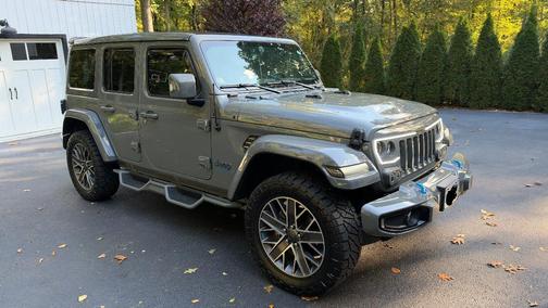 Gray 2023 Jeep Wrangler 4xe Sahara High Altitude