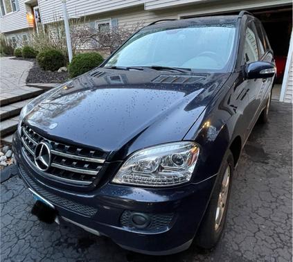 Blue 2007 Mercedes-Benz M-Class ML 350 4MATIC