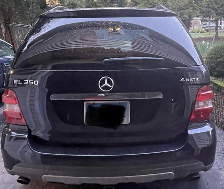 Blue 2007 Mercedes-Benz M-Class ML 350 4MATIC