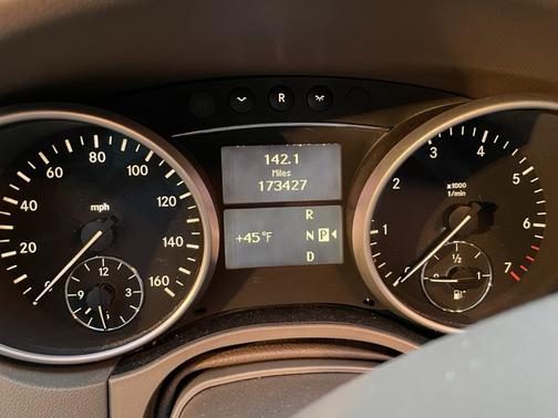 Blue 2007 Mercedes-Benz M-Class ML 350 4MATIC